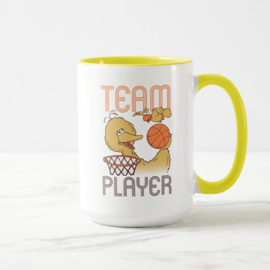 Sesamstraße | Bird Bird Team Player Tasse (Rechts)