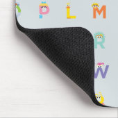 Sesamstraße | Buchstaben des Alphabets Mousepad (Ecke)