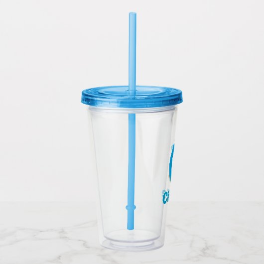 Sesamstraße | C ist für Cookie Monster Acryltrinkbecher (Rechts)