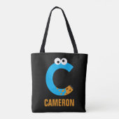 Sesamstraße | C ist für Cookie Monster Tasche (Rückseite)