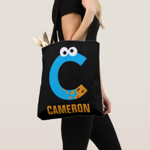 Sesamstraße C ist für Cookie Monster Tasche