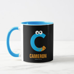Sesamstraße C ist für Cookie Monster Tasse