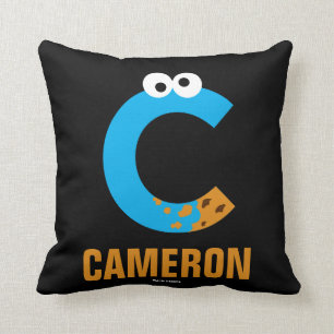 Sesamstraße   C steht für Cookie Monster Kissen