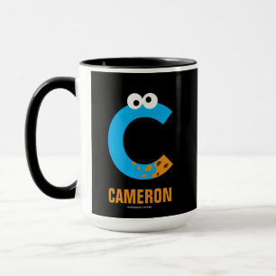 Sesamstraße   C steht für Cookie Monster Tasse