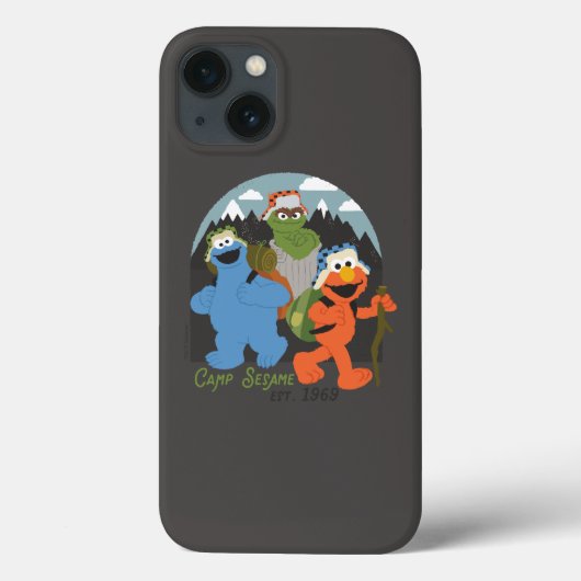 Sesamstraße-Camp EST. 1969 Case-Mate iPhone Hülle (Rückseite)