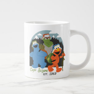 Sesamstraße-Camp EST. 1969 Jumbo-Tasse