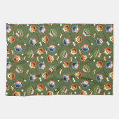 Sesamstraße | Camping macht Spaß mit Freunden Geschirrtuch (Horizontal)