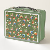 Sesamstraße | Camping macht Spaß mit Freunden Metall Brotdose (Vorderseite)