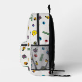 Sesamstraße-Charakter-Muster Bedruckter Rucksack (Rechts)