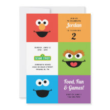 Sesamstraße | Colorblock Geburtstag