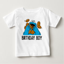 Sesamstraße | Cookie Monster 1. Geburtstag Baby T Baby T-shirt