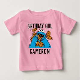 Sesamstraße | Cookie Monster 1. Geburtstag Baby T-shirt