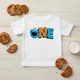 Sesamstraße   Cookie Monster 1. Geburtstag Baby T-shirt