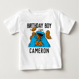 Sesamstraße | Cookie Monster 1. Geburtstag Baby T-shirt