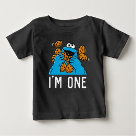 Sesamstraße | Cookie Monster 1. Geburtstag Baby T-shirt