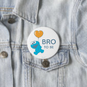 Sesamstraße | Cookie Monster Baby Shower Brother Button (Beispiel)