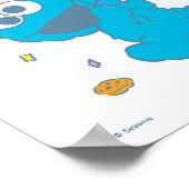 Sesamstraße | Cookie Monster Babydusche Poster (Ecke)