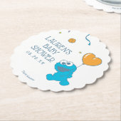 Sesamstraße | Cookie Monster Babydusche Untersetzer (angewinkelt)