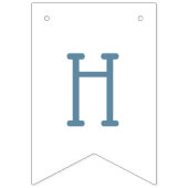 Sesamstraße | Cookie Monster Babydusche Wimpelkette (Dritte Fahne)