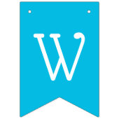 Sesamstraße | Cookie Monster Babydusche Wimpelkette (Zweite Fahne)