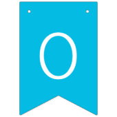 Sesamstraße | Cookie Monster Babydusche Wimpelkette (Zweite Fahne)