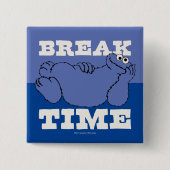 Sesamstraße | Cookie Monster Break Time Button (Vorderseite)