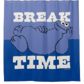 Sesamstraße | Cookie Monster Break Time Duschvorhang (Vorderseite)