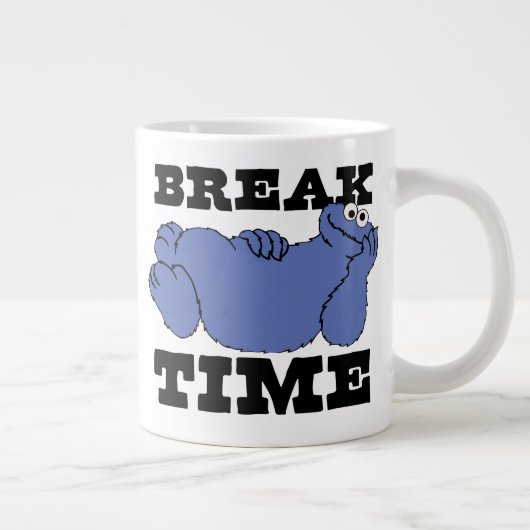 Sesamstraße | Cookie Monster Break Time Jumbo-Tasse (Rechts)