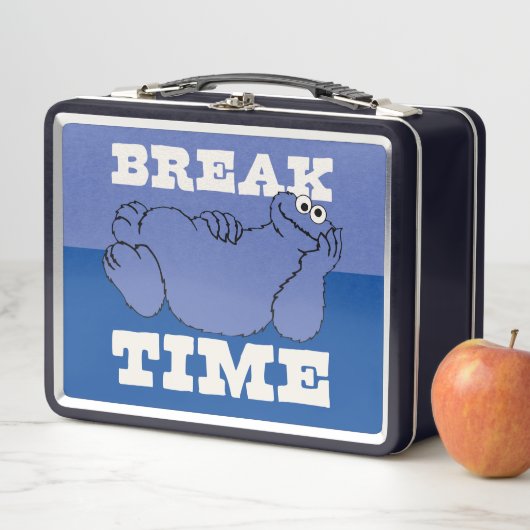 Sesamstraße | Cookie Monster Break Time Metall Brotdose (Beispiel)