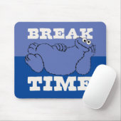 Sesamstraße | Cookie Monster Break Time Mousepad (Mit Mouse)