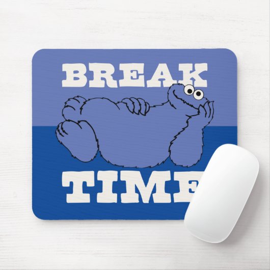 Sesamstraße | Cookie Monster Break Time Mousepad (Mit Mouse)