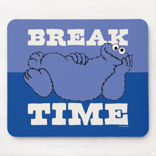 Sesamstraße | Cookie Monster Break Time Mousepad (Vorne)