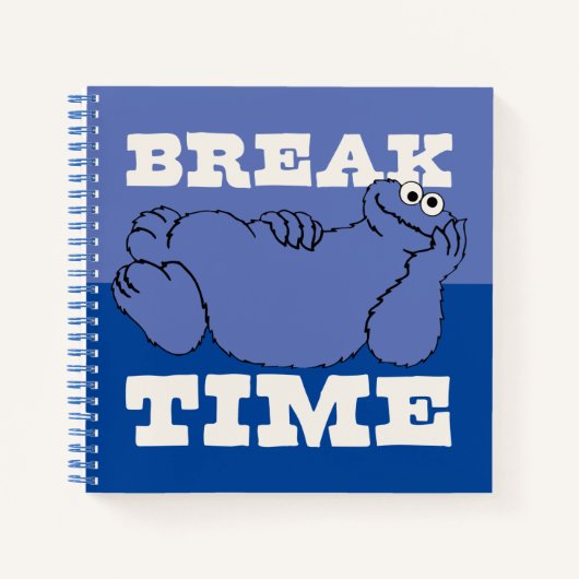Sesamstraße | Cookie Monster Break Time Notizblock (Vorderseite)