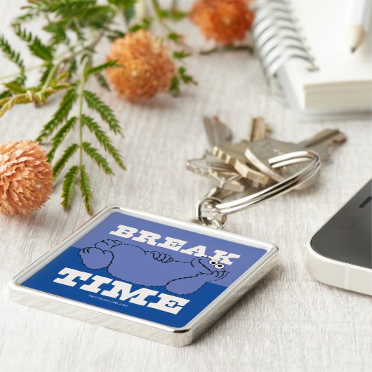 Sesamstraße | Cookie Monster Break Time Schlüsselanhänger (Seite)