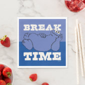 Sesamstraße | Cookie Monster Break Time Serviette (Beispiel)