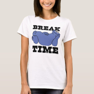Sesamstraße Cookie Monster Break Time T-Shirt