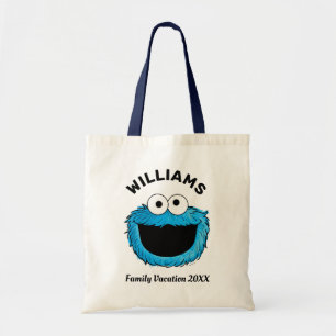 Sesamstraße   Cookie Monster Familienurlaub Tragetasche