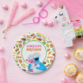 Sesamstraße Cookie Monster Feinschmecker Truck Pappteller (Party)