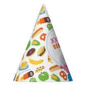 Sesamstraße Cookie Monster Feinschmecker Truck Partyhütchen (Links)