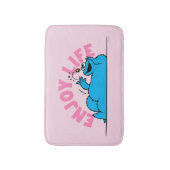 Sesamstraße | Cookie Monster Genießen Sie das Lebe Badematte (Vorderseite Vertikal)