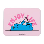 Sesamstraße | Cookie Monster Genießen Sie das Lebe Magnet (Horizontal)