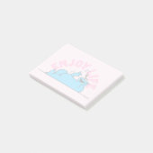 Sesamstraße | Cookie Monster Genießen Sie das Lebe Post-it Klebezettel (angewinkelt)