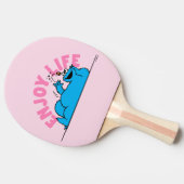 Sesamstraße | Cookie Monster Genießen Sie das Lebe Tischtennis Schläger (Seitenansicht)