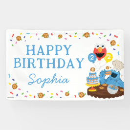Sesamstraße | Cookie Monster Happy Birthday Banner