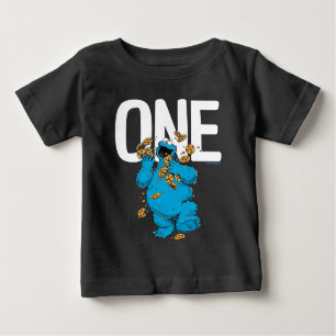 Sesamstraße Cookie Monster Ich bin ein Geburtsta Baby T-shirt