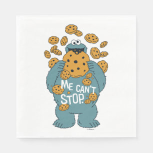 Sesamstraße   Cookie Monster - Ich kann nicht auf Serviette