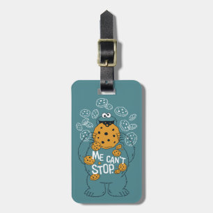 Sesamstraße Cookie Monster - Ich kann nicht aufh Gepäckanhänger