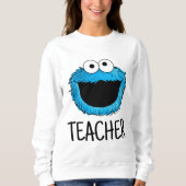 Sesamstraße | Cookie Monster Lehrer Sweatshirt (Vorderseite)
