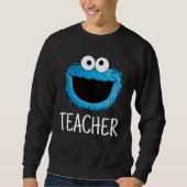 Sesamstraße | Cookie Monster Lehrer Sweatshirt (Vorderseite)