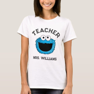 Sesamstraße Cookie Monster Lehrer T-Shirt
